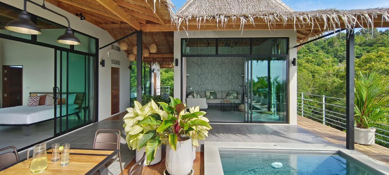 Villa On The Rock - 360 Bay View Thong Sala Exterior foto