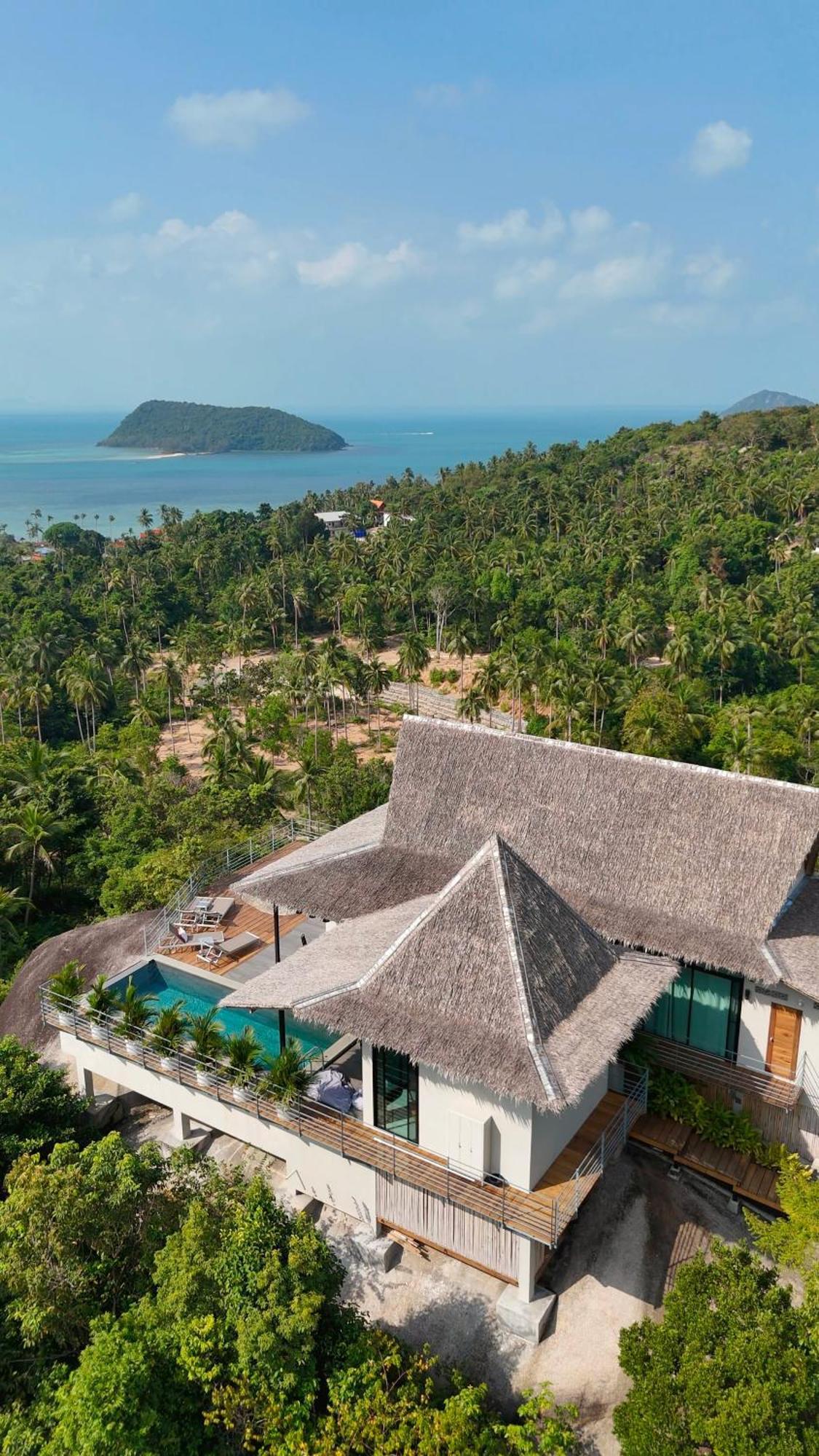 Villa On The Rock - 360 Bay View Thong Sala Exterior foto